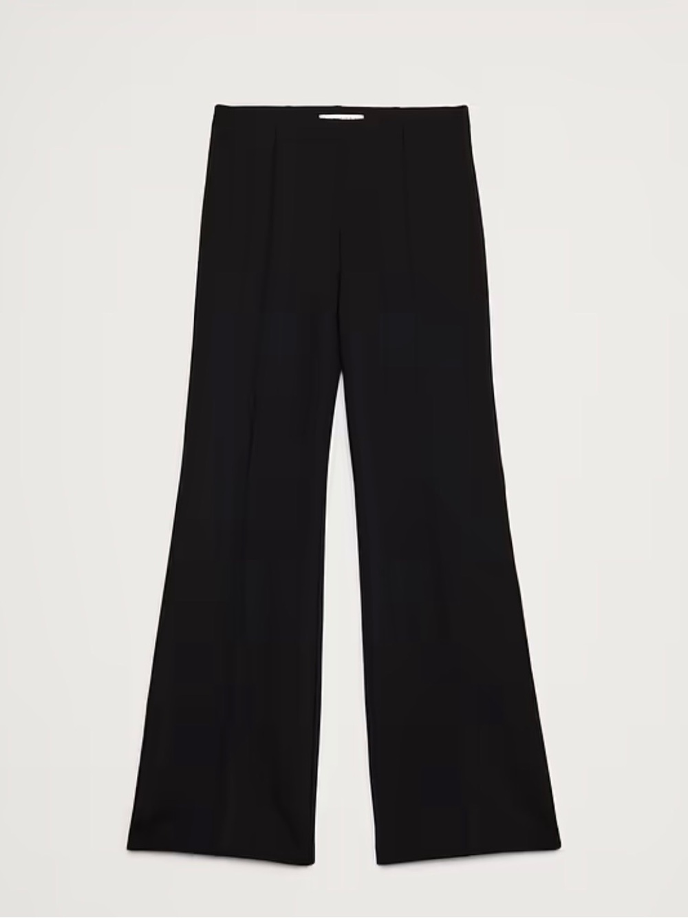 Banana Republic Ponte Crop Flare Pants M Black NWT Minimalist Work Dress Pants